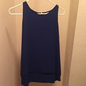 Royal blue tank